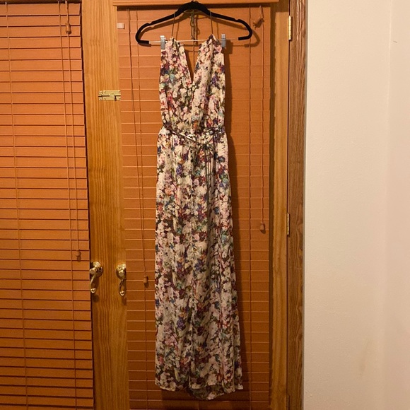 Guess Floral Halter Dress - Picture 1 of 6